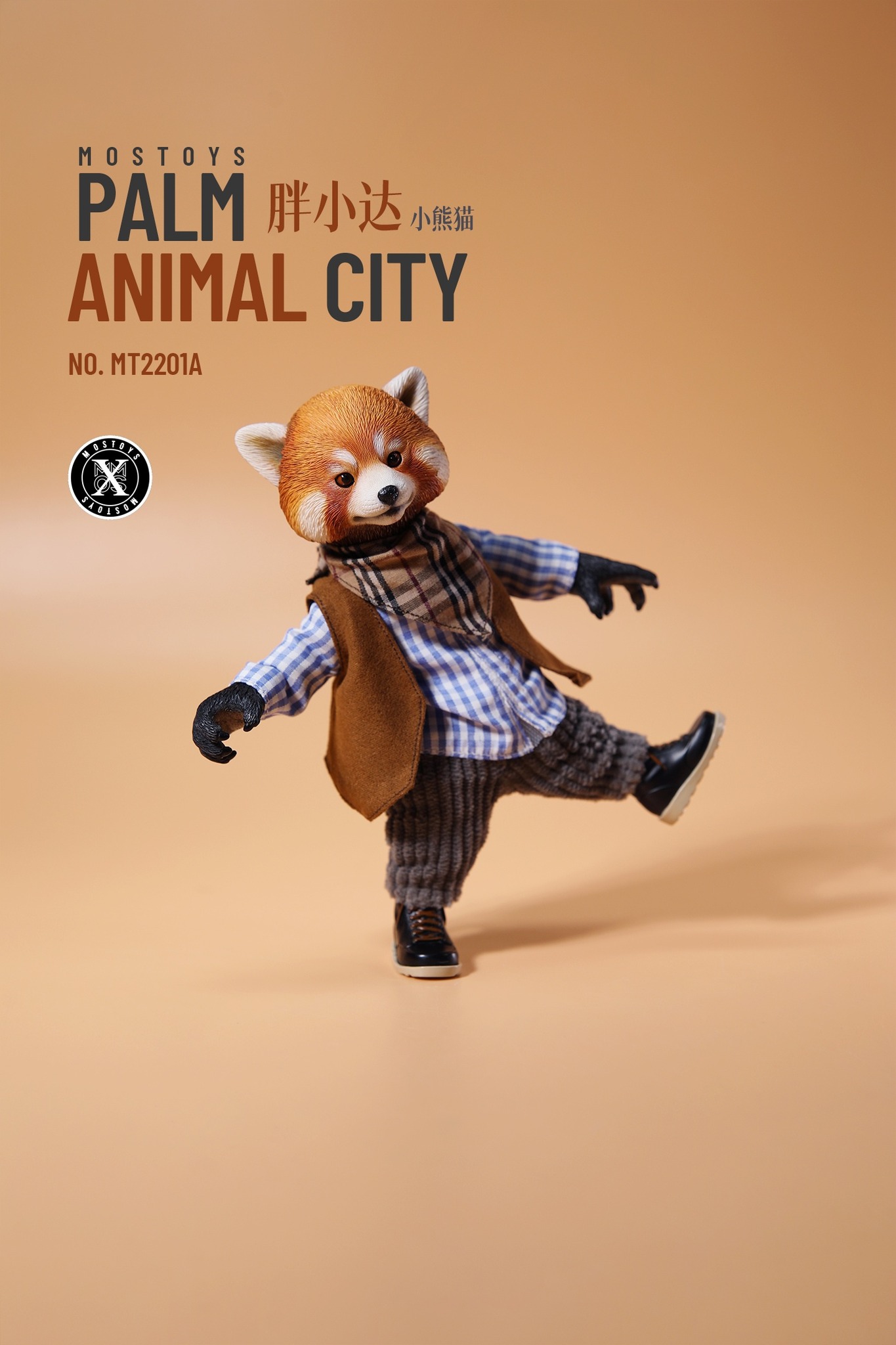 [สั่งจอง]Mostoys Tall17cm : Lesser Panda