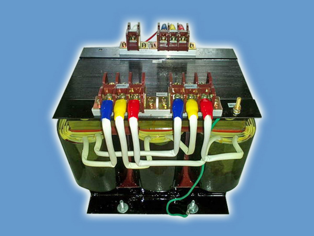หม้อแปลง 3เฟส Isolate Type 1KVA in660[D]V out400[YN]V