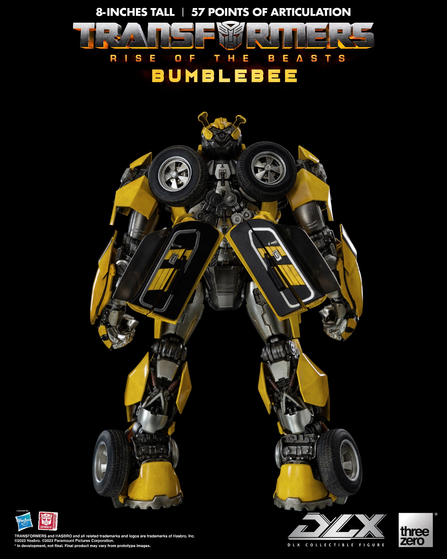 [สั่งจอง]threeZero 3Z05630W0 TRANSFORMERS : Rise of the BEAST DLX - Bumblebee