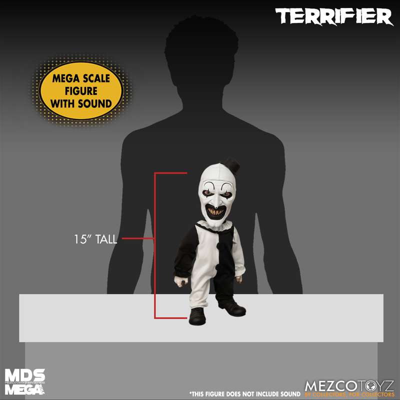 [สั่งจอง]Mezco Toys MDS MEGA SCALE 15" : Terrifier: Art the Clown with Sound