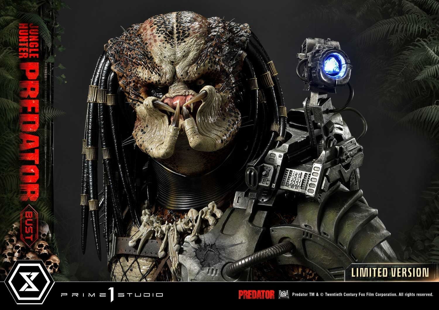 [สั่งจอง]Prime 1 Studio 1/3 : Jungle Hunter Predator Bust (Predator 1987)