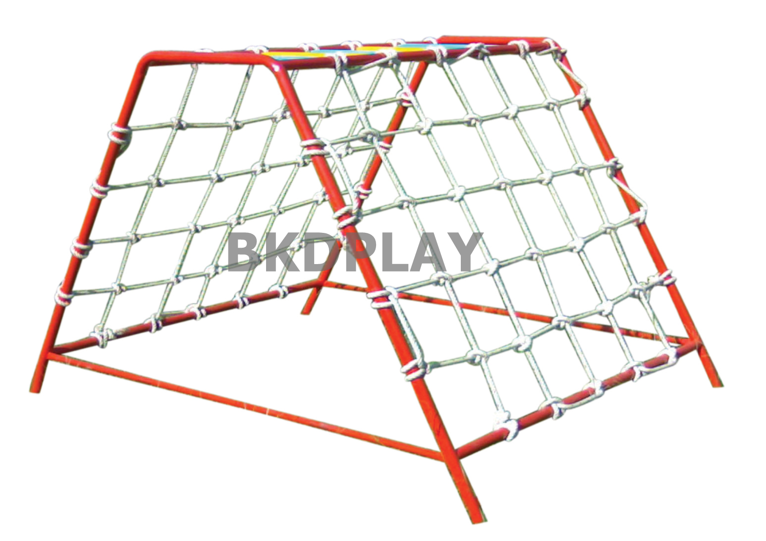 เครื่องเล่นสนาม กลางแจ้ง เหล็ก ชุดปีนป่ายเชือก บาร์เชือก Outdoor Playground, ราคาโรงงาน สินค้าสั่งผลิต 10-20 วัน