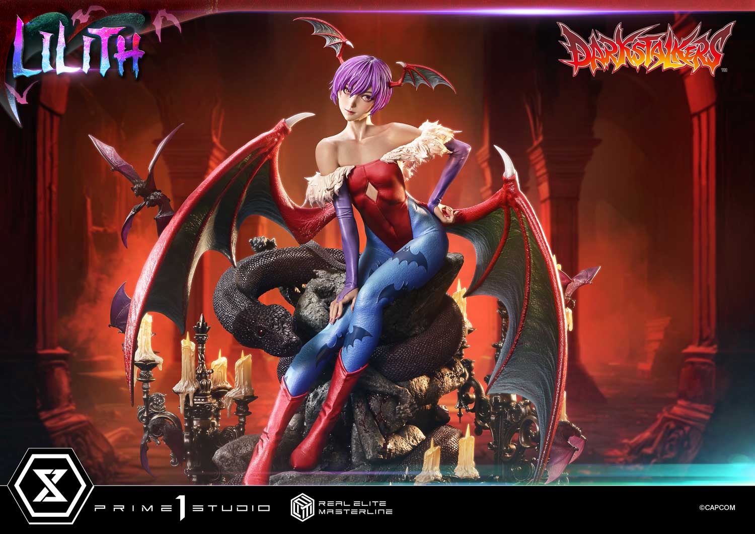 [สั่งจอง] Prime 1 Studio REMDKS-02: Lilith (Darkstalkers)