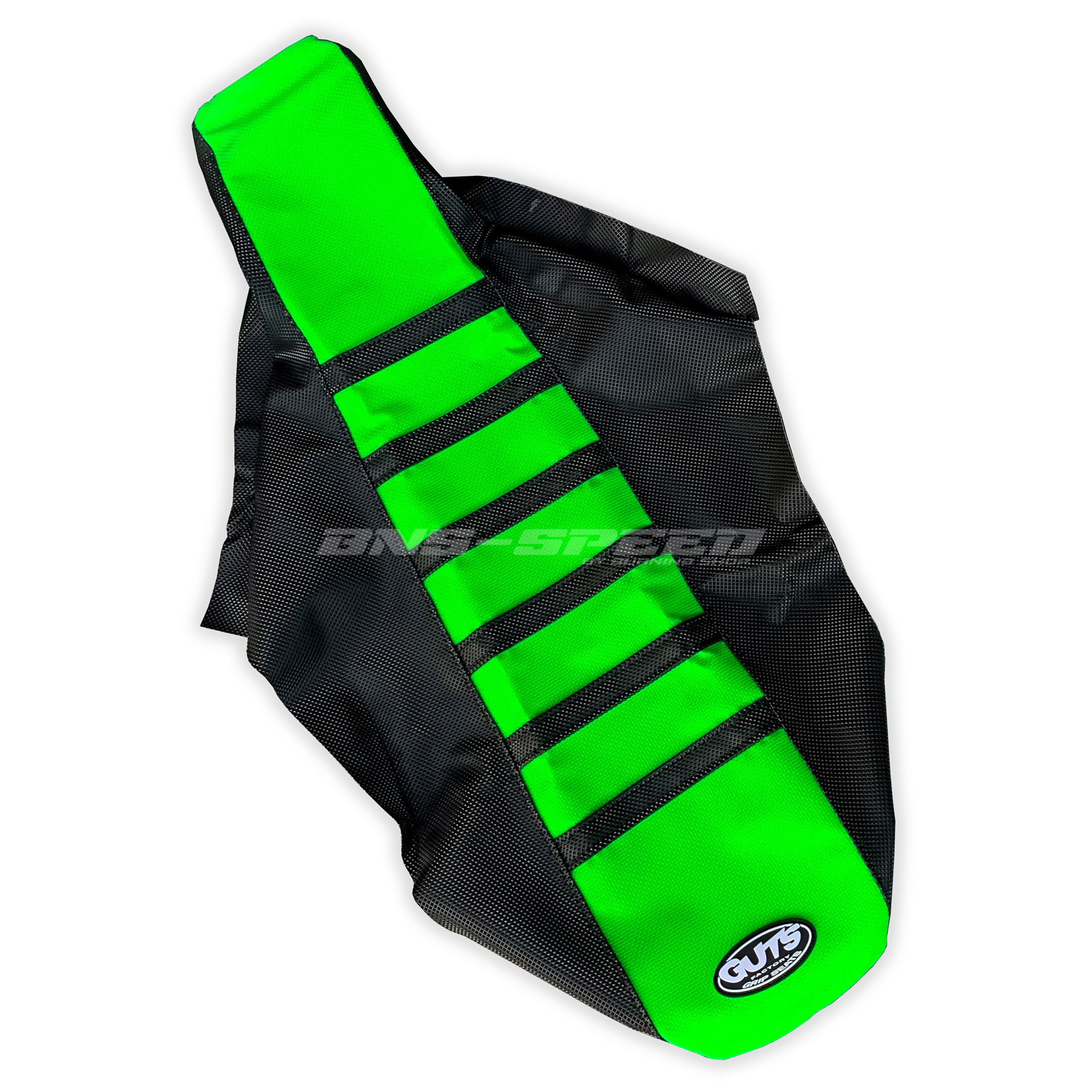 ผ้าเบาะ Guts Racing เขียวริบดำ