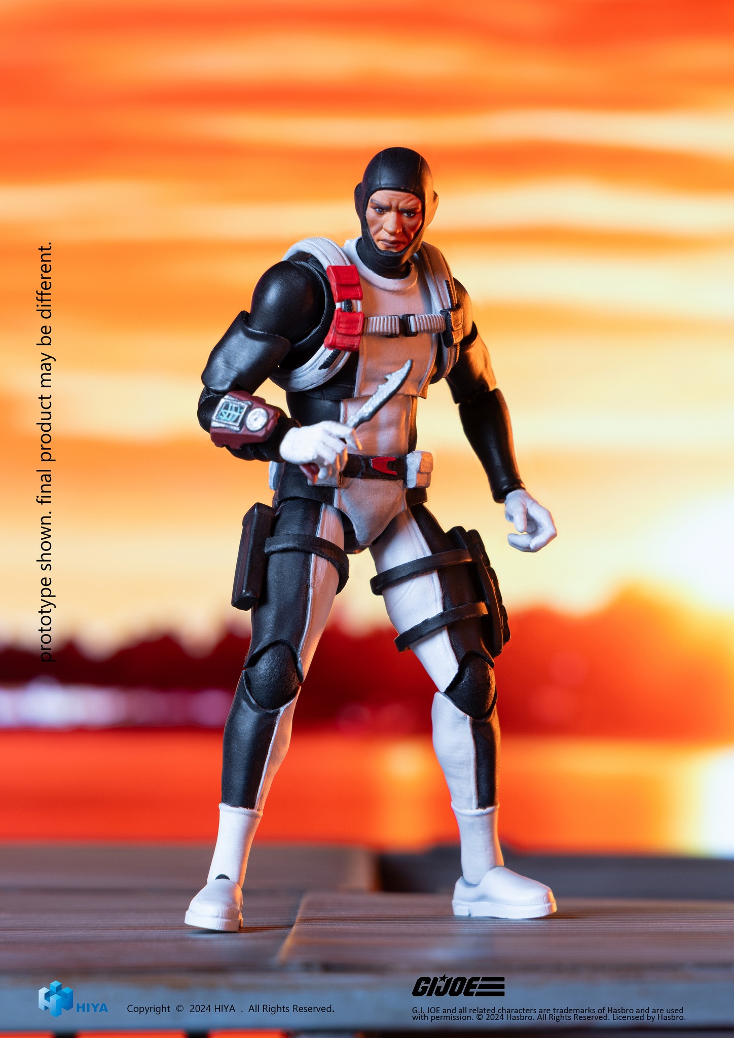 [สั่งจอง] Hiya EMG0369 1/18 : G.I.Joe Torpedo