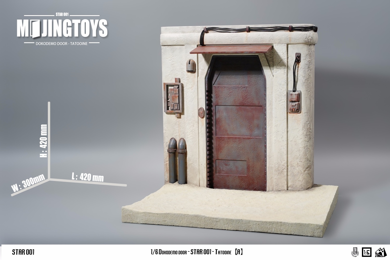 [สั่งจอง]mOjingToys STAR001 1/6 : Dokodemo Door Scene Series - Star Wars Tatooine