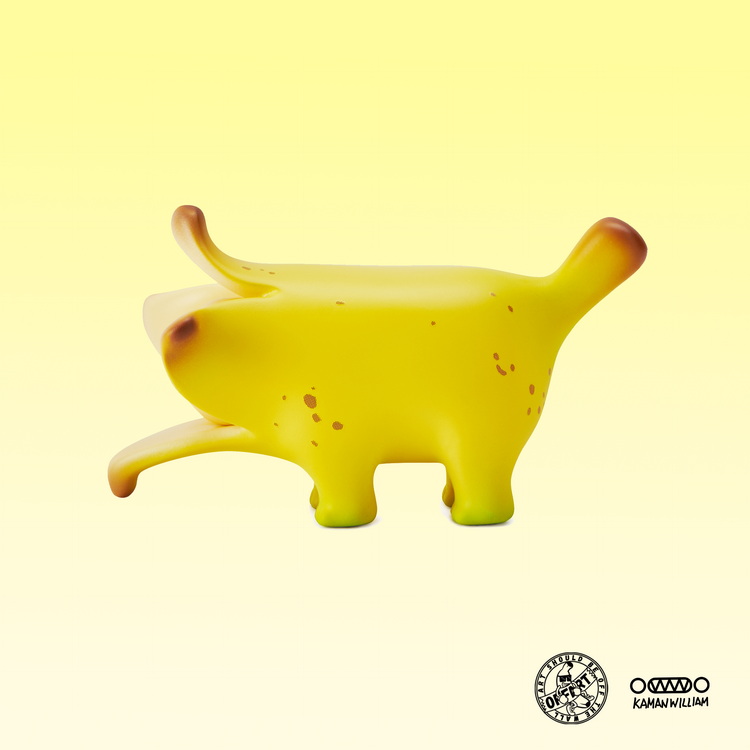 [สั่งจอง] OFFART X Kamanwilliam Bananaers Dog (9Cm)
