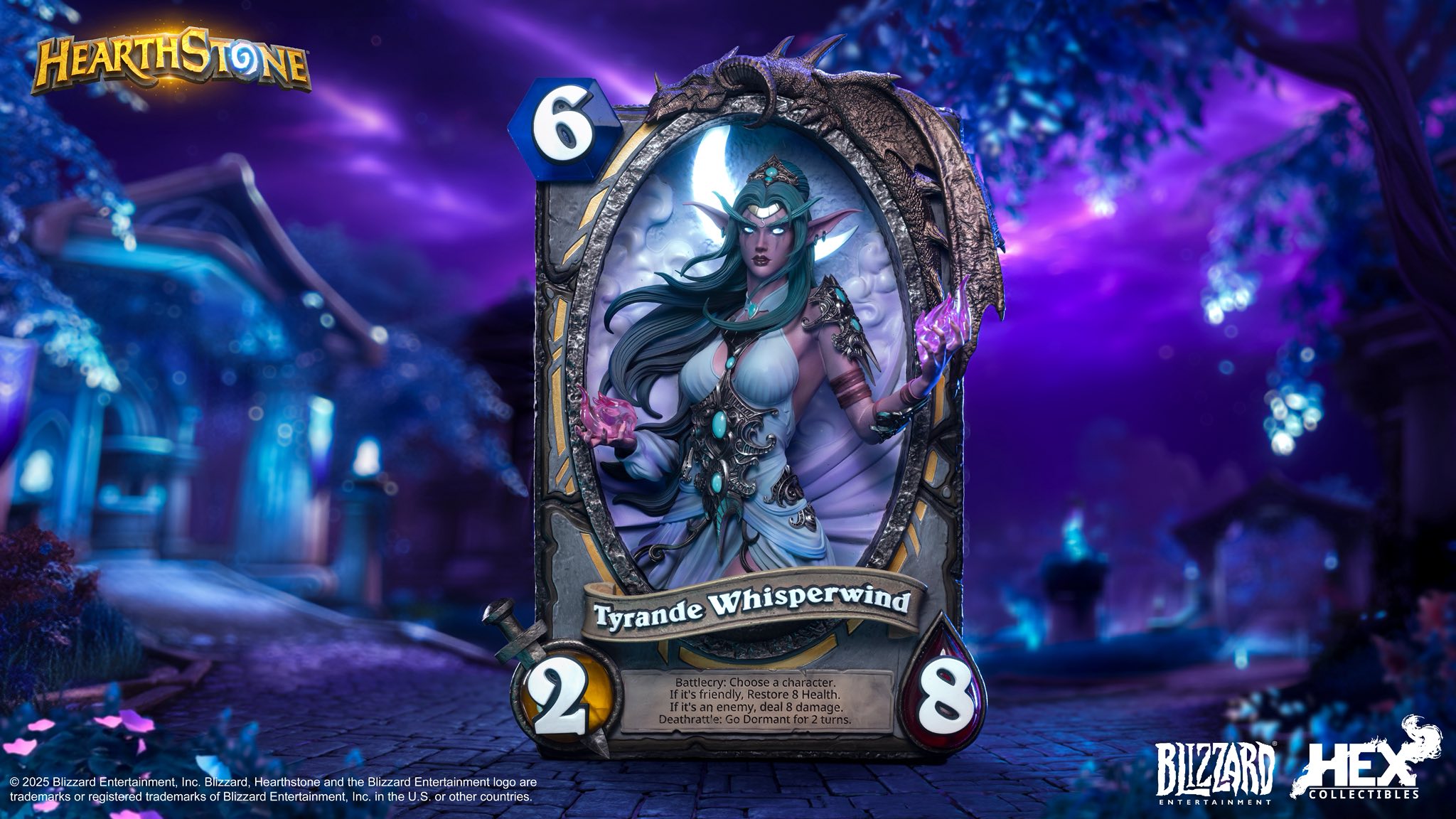 [สั่งจอง]HEX : Tyrande Whisperwind Art Statue (Hearthstone)