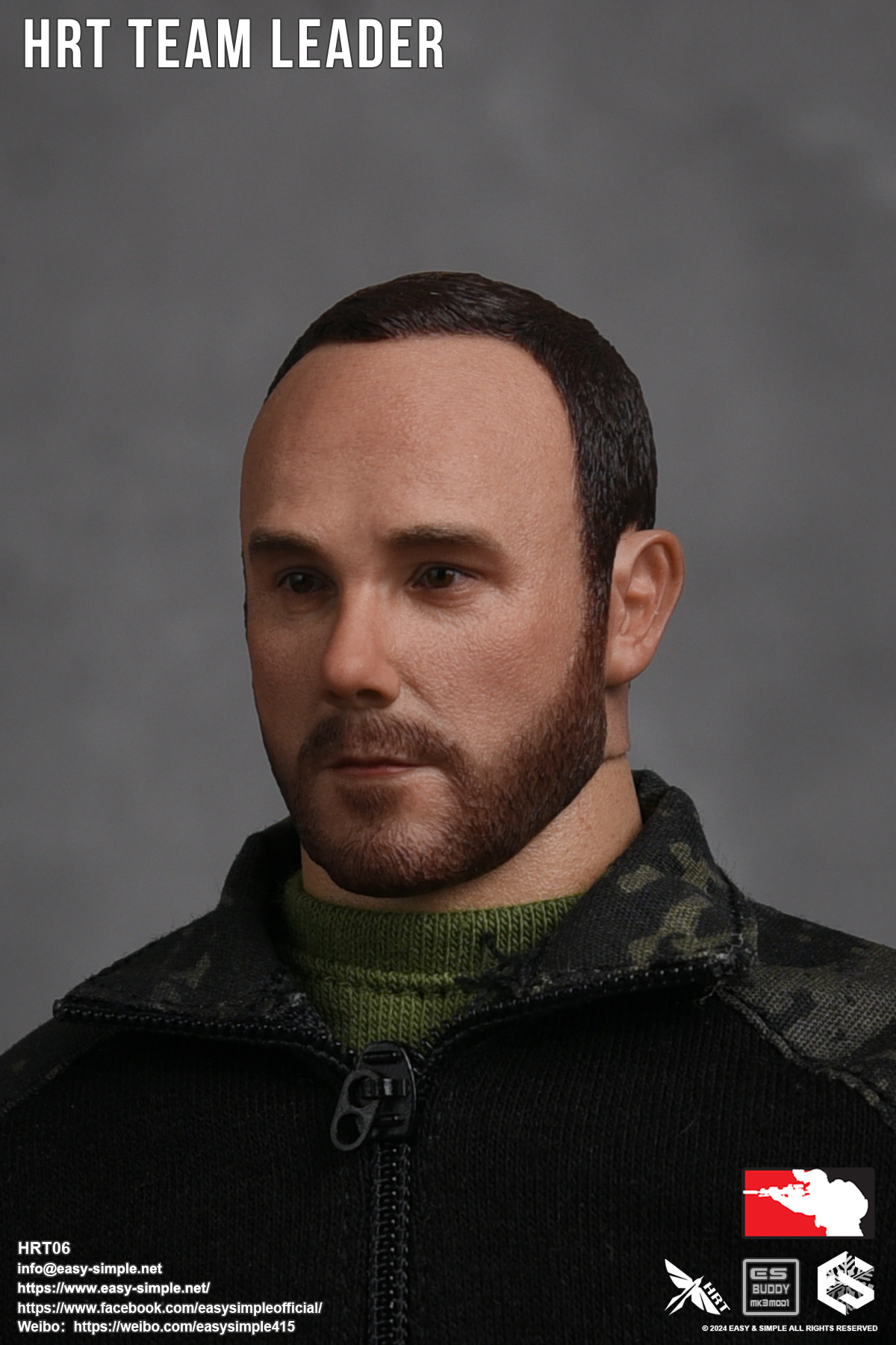 [สั่งจอง]Easy&Simple HRT06 1/6 : HRT TEAM LEADER