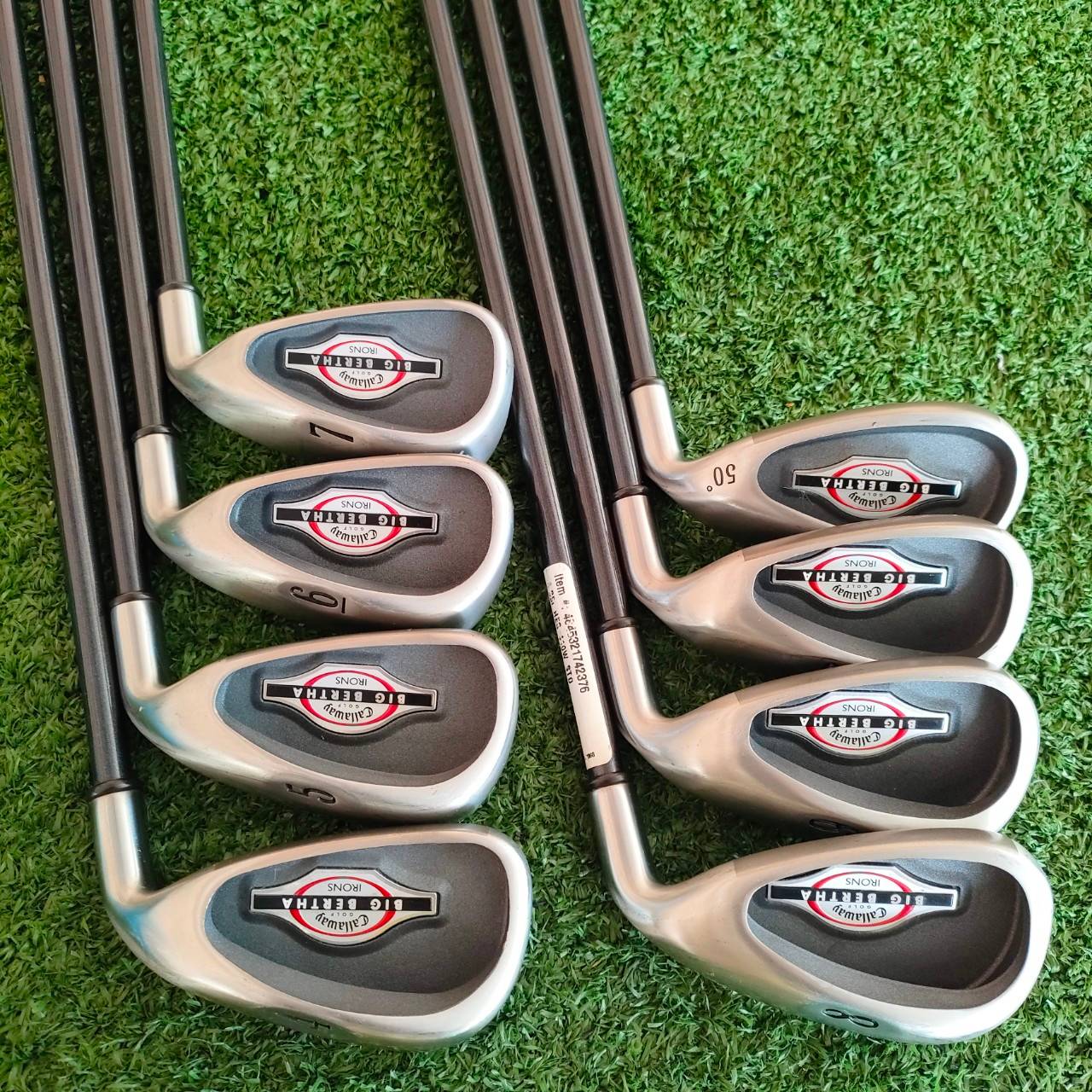 ชุดเหล็ก CALLAWAY BIG BERTHA มีเหล็ก 4-10 เเละ W ก้าน RCH 75 FLEX R สภาพสวยมาก เดิมๆทุกเหล็ก ไม้กอล์ฟมือสอง ของแท้ BY NakaraLuxurious
