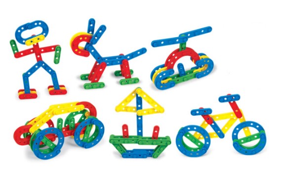 ชุดตัวต่อสร้างสรรค์ ขนาดเล็ก 120 ชิ้น ของเล่นเสริมพัฒนาการ, สื่อการสอนเด็กอนุบาล ,ของเล่นเสริมพัฒนาการ , ของเล่นเด็ก พร้อมส่ง