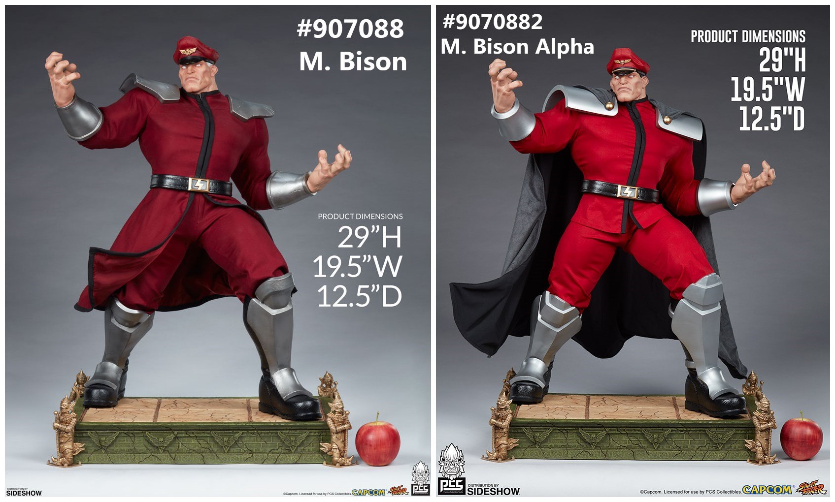 [สั่งจอง]PCS x Sideshow 907088/9070882 1/3 : Street Fighter V - Mr. Bison