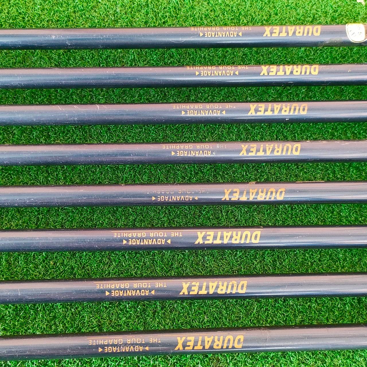 ชุดเหล็ก DURA TEX 7075 มีเหล็ก 3-9 เเละ PW ใบใหญ่ ก้านกราไฟต์เบา นุ่ม ตีง่าย ตีสบายๆ ระยะดี