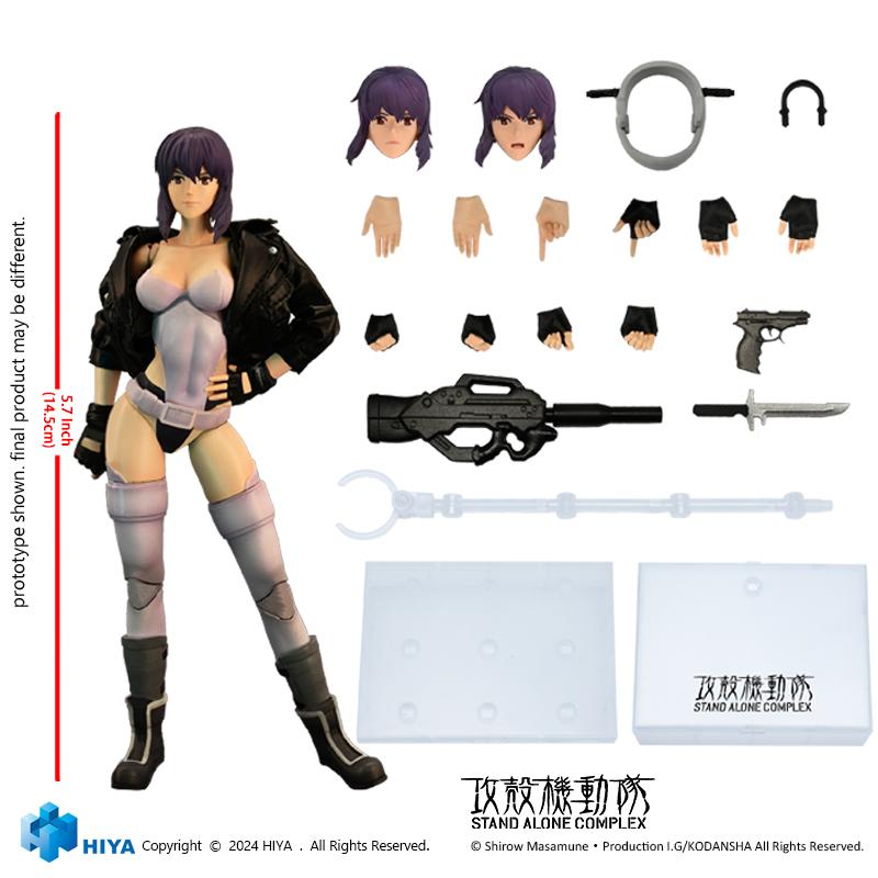 [สั่งจอง]Hiya Toys ESG0202 1/12 : 'Ghost In Shell Stand Alone Complex' – Motoko Kusanagi