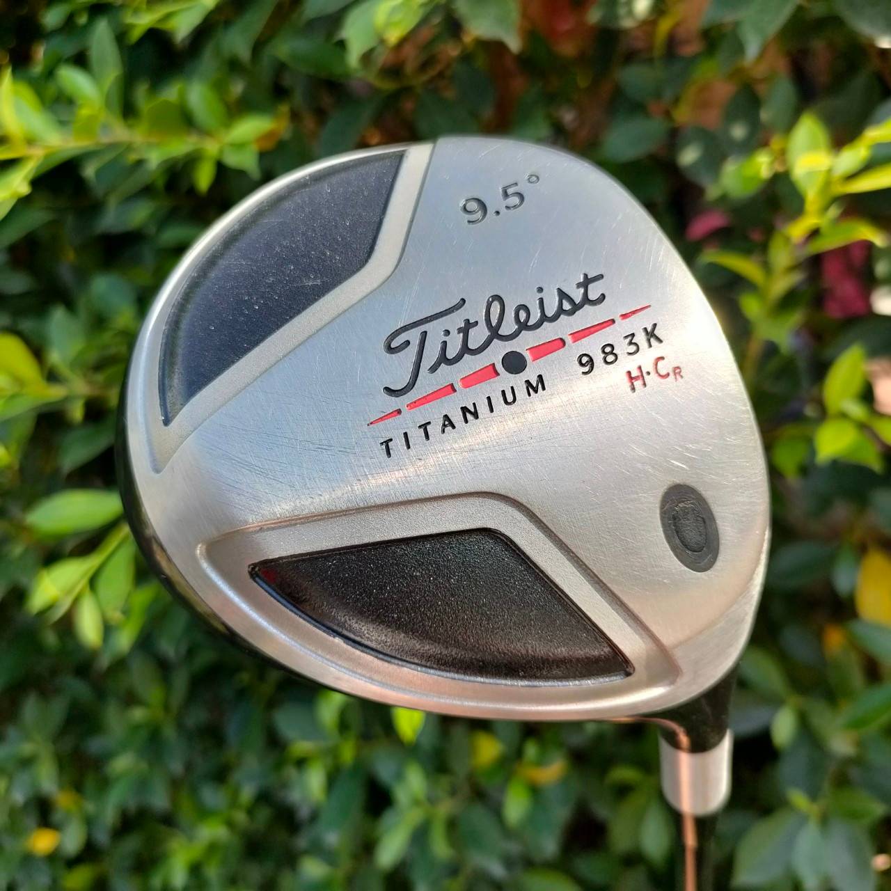 DRIVER TITLELIST TITANIUM 983 K องศา 9.5 ก้าน SPEEDER FUJIKURA FLEX S รุ่น H-CR ตีไกลสุดๆ มันส์ๆ สนันเมือง ก้านของดีเลยครับ หัวนี้พลาดไม่ได้!!!