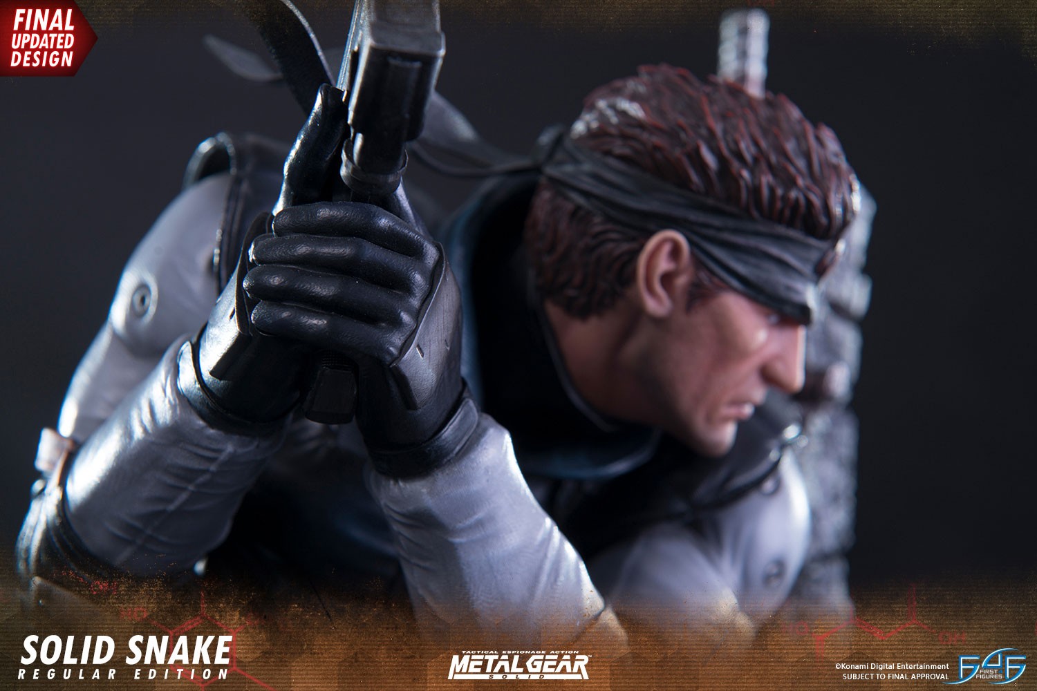 [สั่งจอง] First 4 Figures MGSSREG 17.5" : SOLID SNAKE (Regular Ver.)