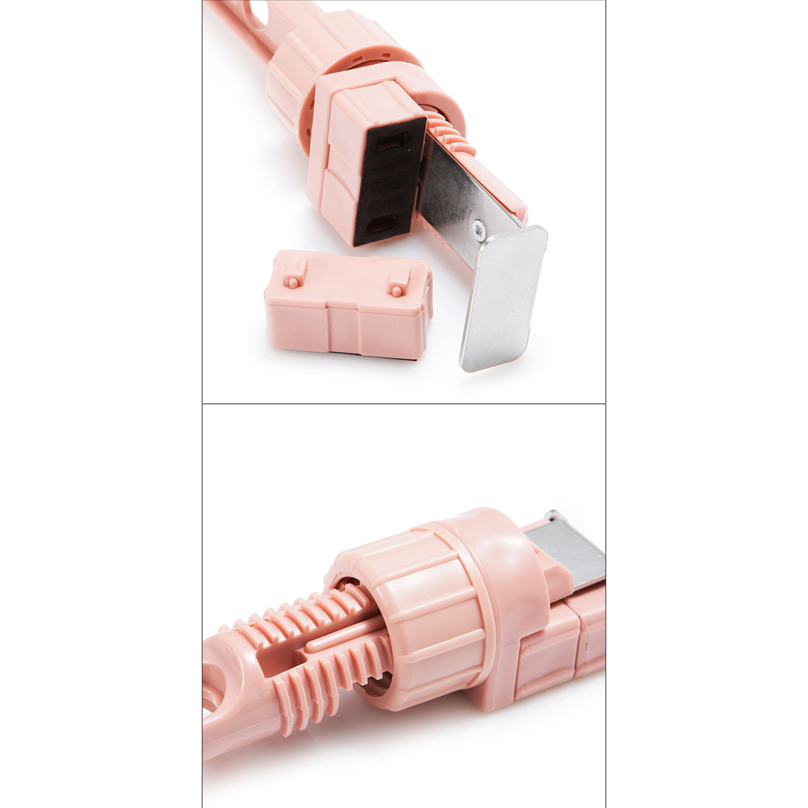 ราวแขวนยึดประตู 5ช่อง ราวแขวนผ้าแบบยึด ราวแขวนผ้า รองรับน้ำหนักได้มากถึง 2.5 กิโลกรัม มีให้เลือก 3สี