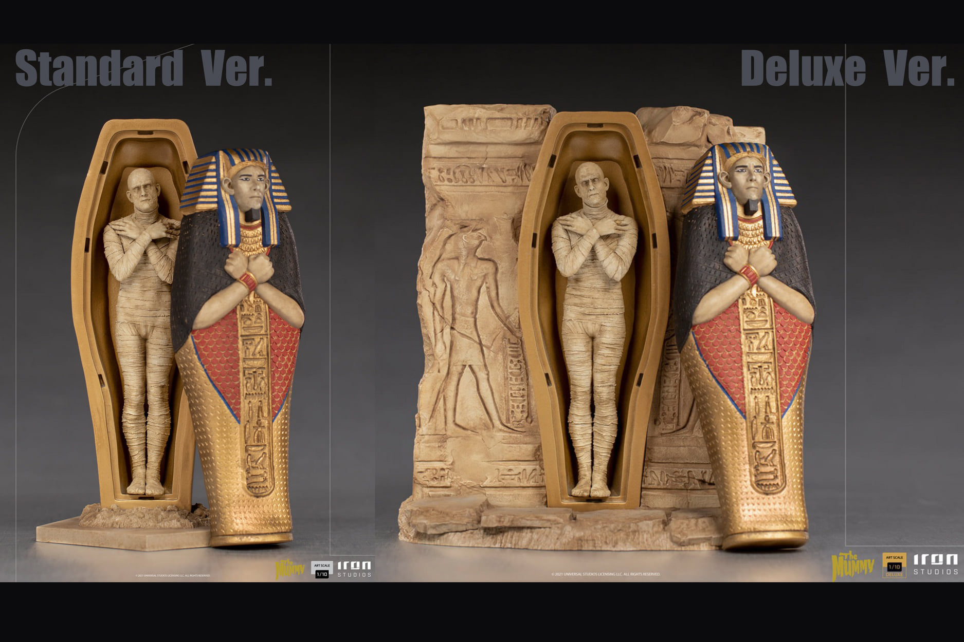 [สั่งจอง]Iron Studios 1/10 : Universal Monsters - The Mummy