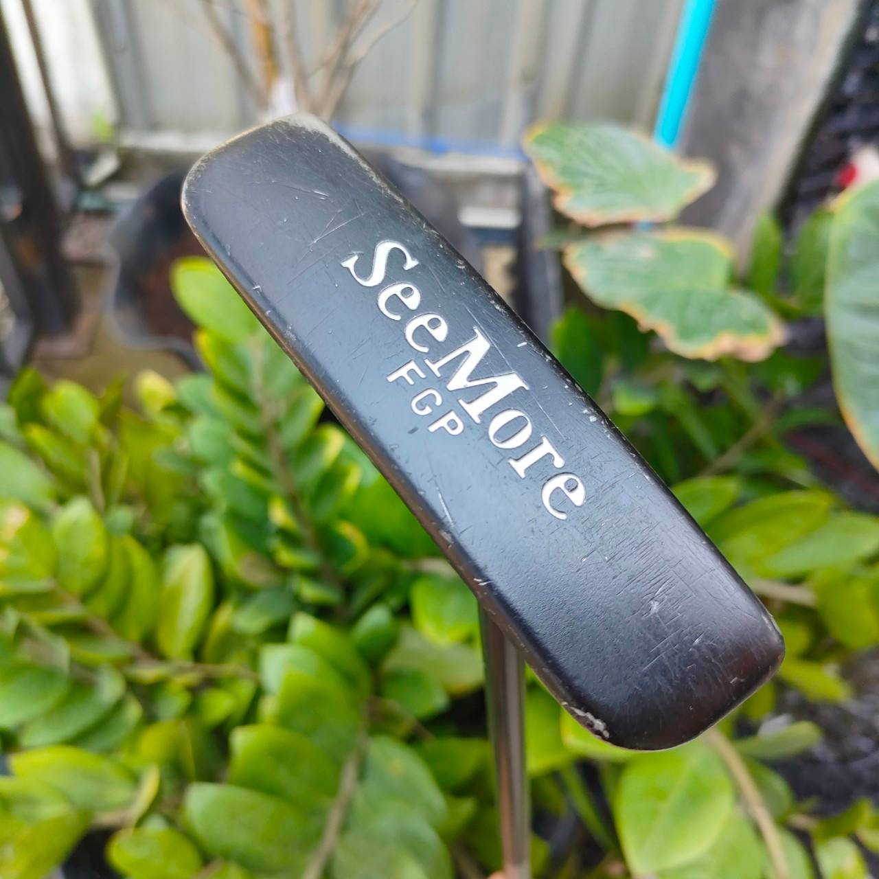 PUTTER SeeMore FCP ความยาว 33 นิ้ว ก้านพิเศษ หน้า MILLED เกาะไลน์ขั้นเทพ ไม้กอล์ฟพรีเมี่ยมมือสอง By NakaraLuxurious