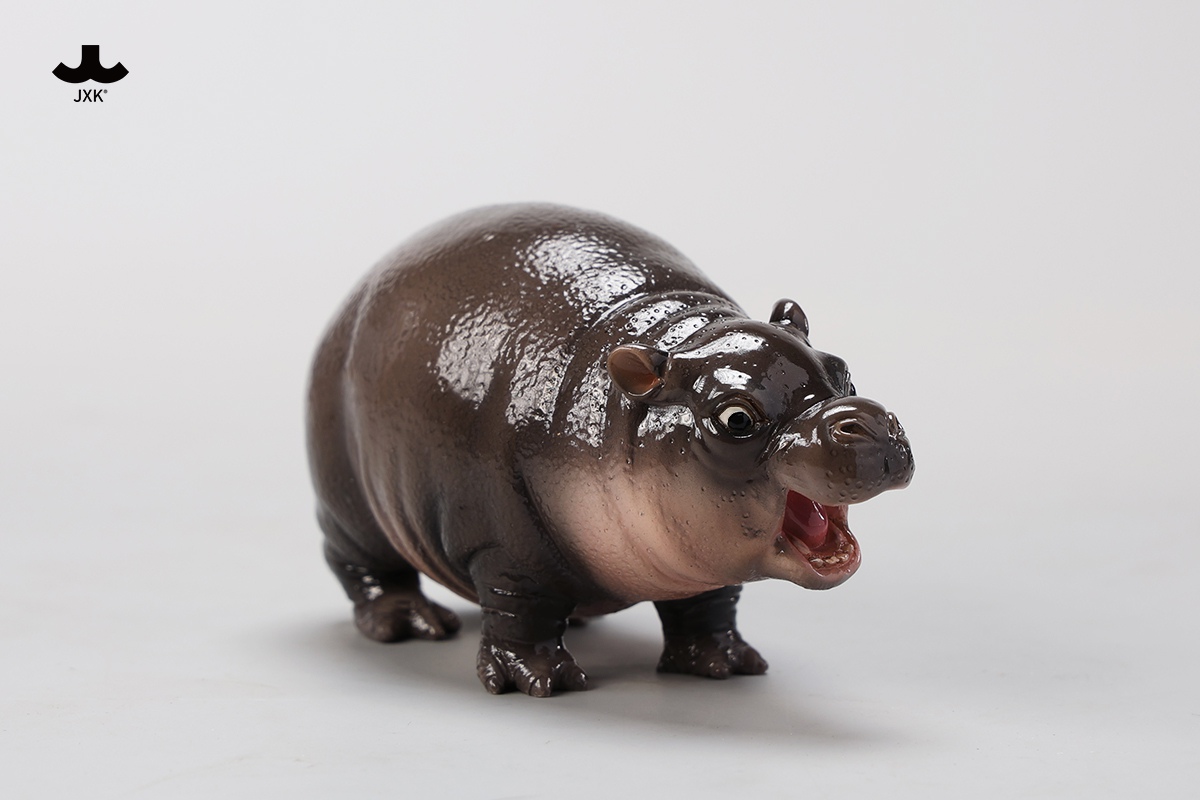 [พร้อมส่ง] JXK JXK256 1/6 : Baby Hippo Figurine