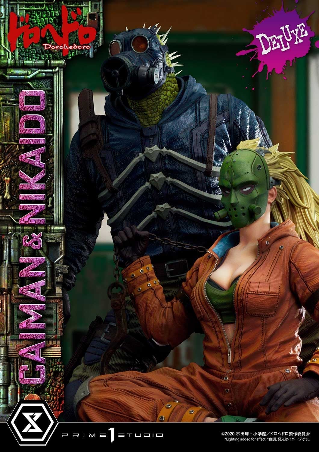 [สั่งจอง]Prime 1 Studio 1/4 : Caiman & Nikaido (Dorohedoro)