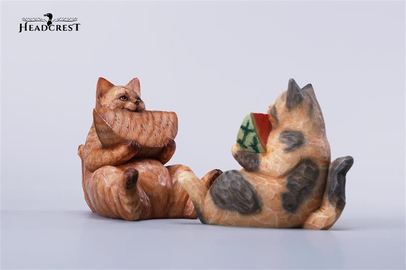 [สั่งจอง]HEADCREST Cat with Wooden Grain 9.0