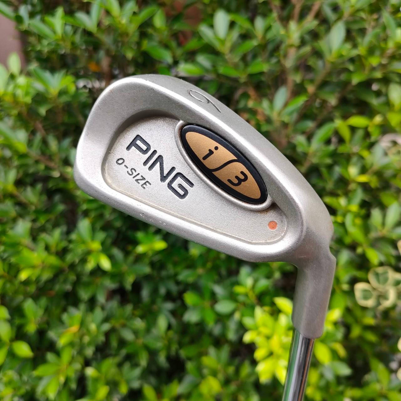 เหล็ก 6 PING i3 O-SIZE จุดส้ม ก้าน CUSHIN เดิมๆของ PING เป็นสุดยอดเหล็กวัสดุคุณภาพ ไม่เหมือนแบรนด์ไหน