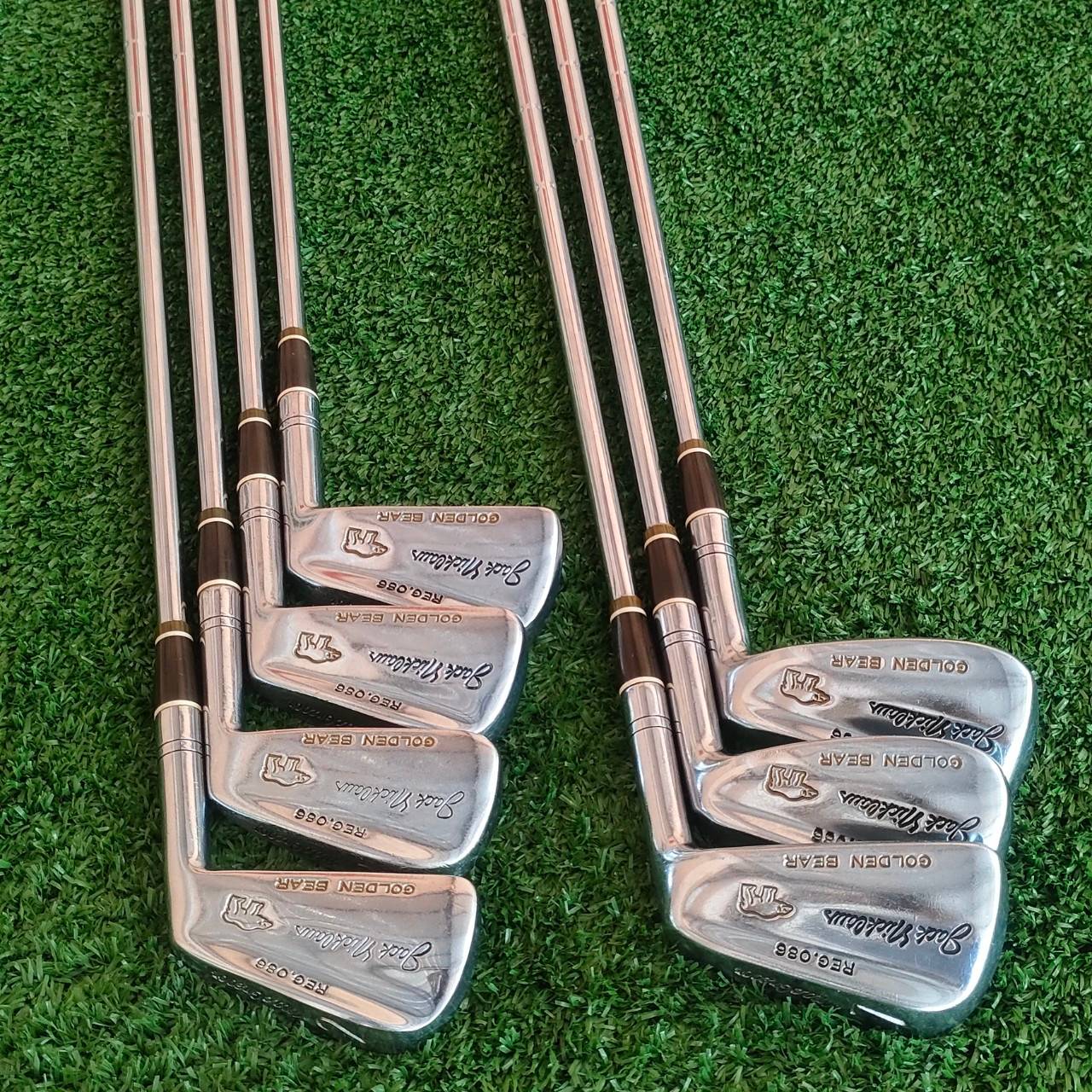 ชุดเหล็ก MACGRAGOR REG.086 GOLDEN BEAR มีเหล็ก 2-9 *** ขาดเหล็ก 6 ***