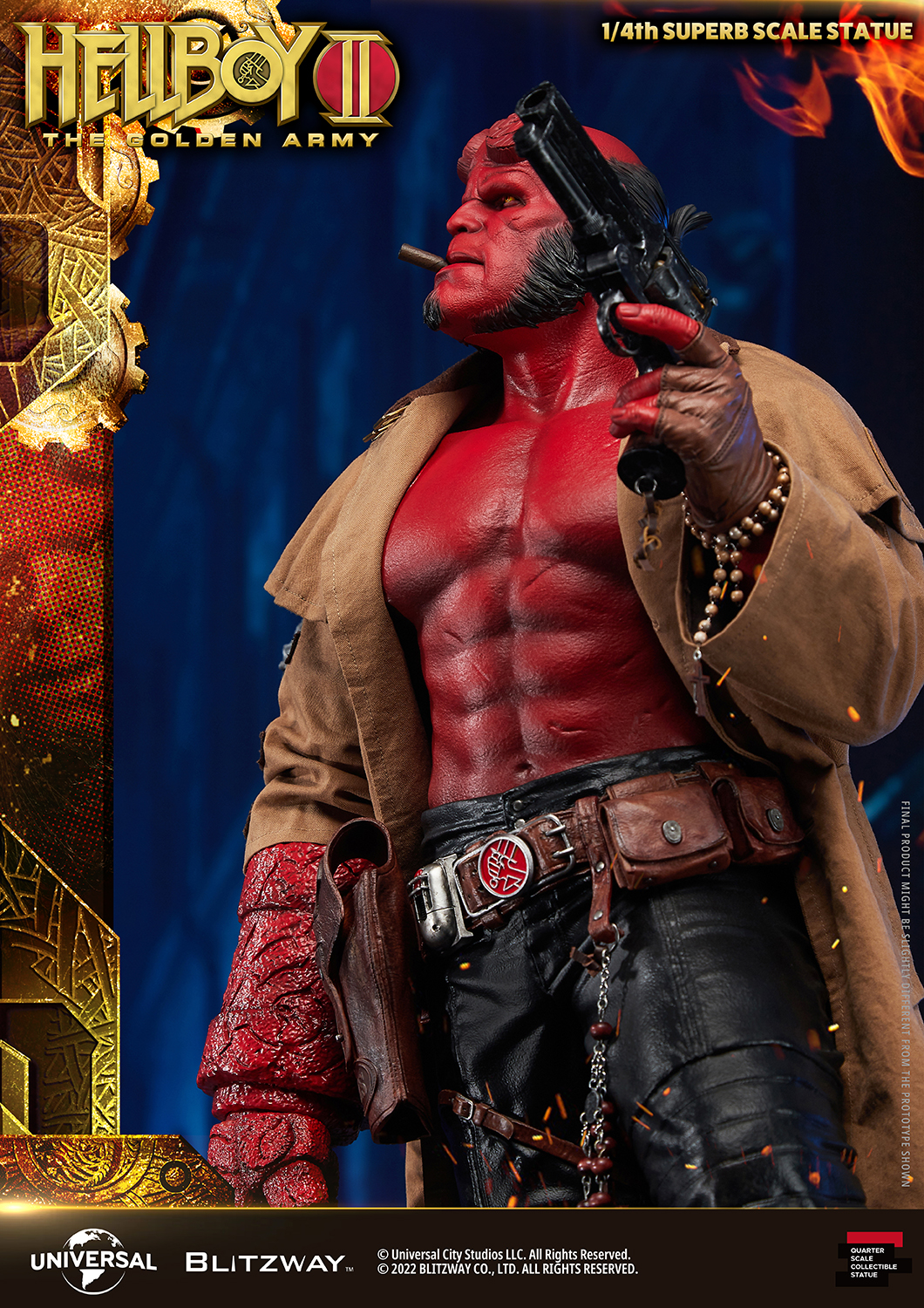 [สั่งจอง] Blitzway BW-SS-21301 1/4 : HELLBOY II - THE GOLDEN ARMY