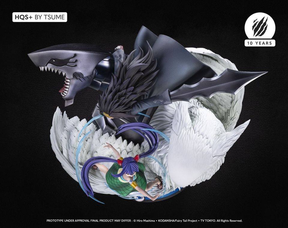 [สั่งจอง]Tsume Art HQS+ 1/4 Statue : Gajeel & Wendy (Fairy Tail)