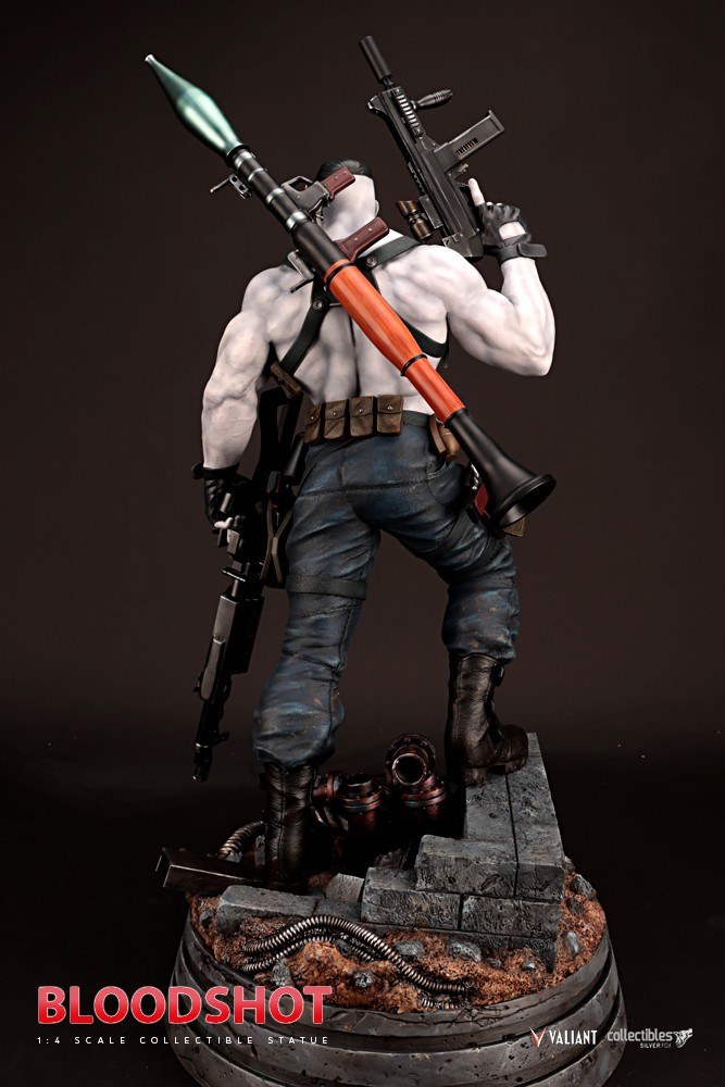 [สั่งจอง]Silver Fox 1/4 Valiant Legendary Scale Statue - Bloodshot