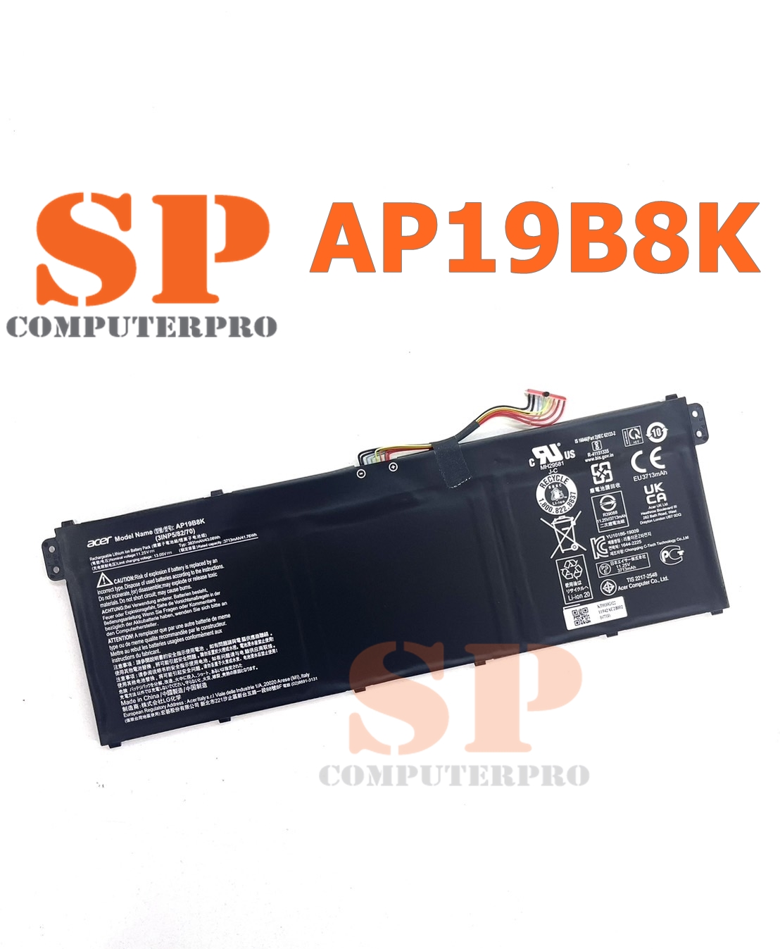 ACER BATTERY แบตเตอรี่แท้ ACER A314-22 A315-56 A315-57 A514-52 A514-53 A515-54 A317-52 SF314-42 SF314-52 SF314-57 SF314-58 Travelmate TMP214-51 TMP214-52 TMP215-51 TMP215-52