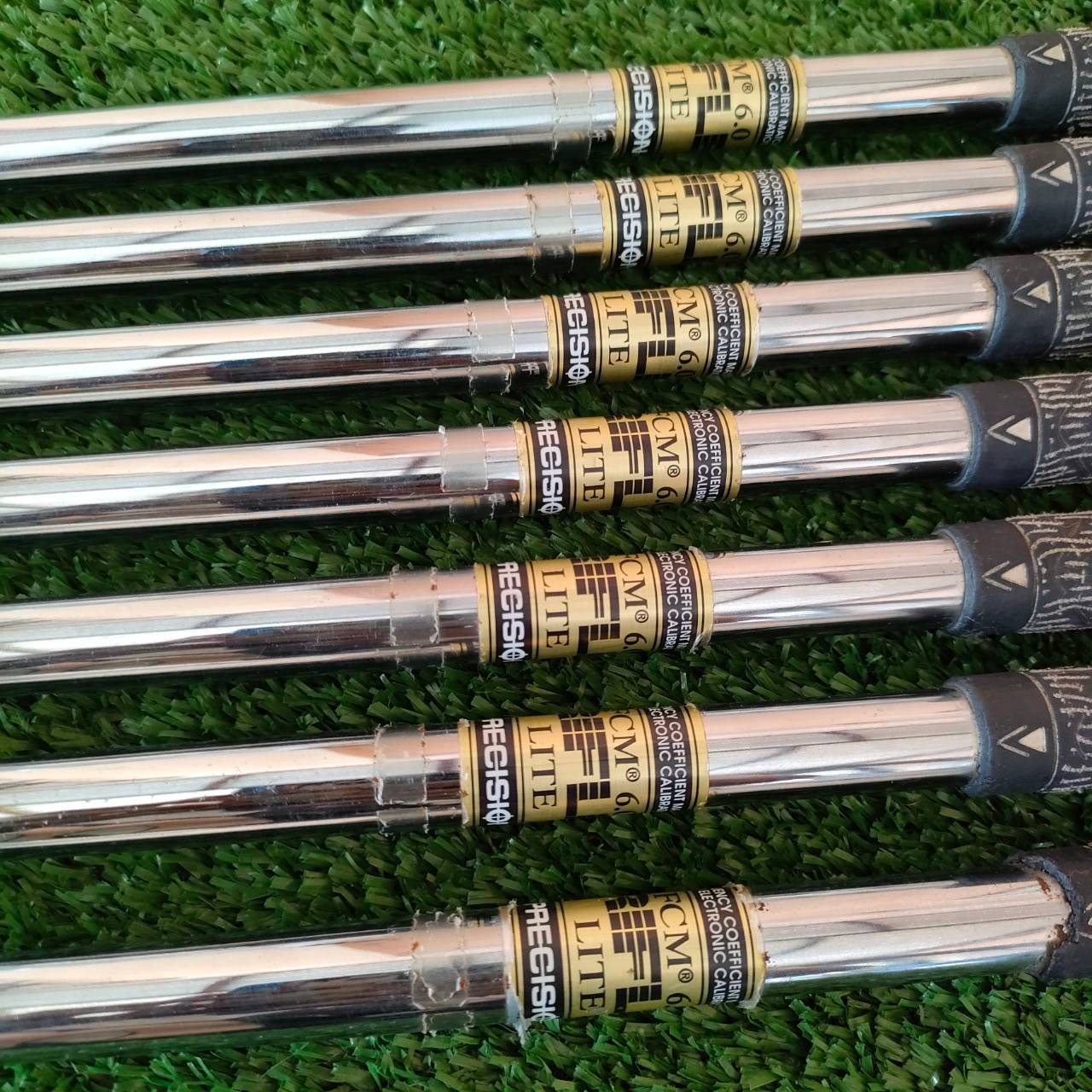 ชุดเหล็ก MIZUNO T- ZOID COMP EZ POWER BLADE มีเหล็ก 5-9 เเละ PW SW ก้าน RIFLE FCM 6.0 เป็นเหล็ก GRAIN FLOW FORGED พรีเมี่ยมญี่ปุ่น ก้านก็ดีมากๆ เป็นไรเฟิล ไม่มีปล้องลดการสั่น ใบคมแต่มี Cavity ตีง่าย มันส์ สำคัญ ราคาแบบคุ้มจัดๆ