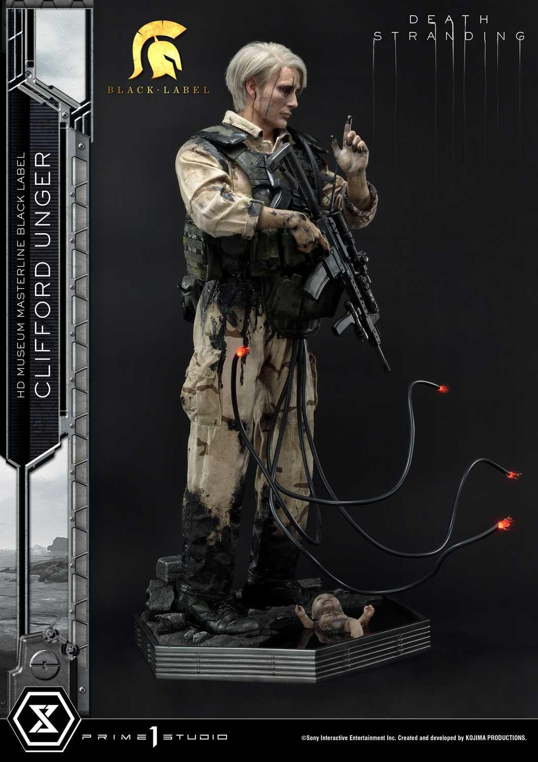 [สั่งจอง]Prime 1 Studio HDMMBLDS-02: Clifford Unger (Death Stranding) Black Label Version
