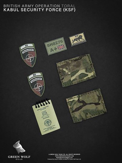 [สั่งจอง] EASY& SIMPLE 1/6 Green Wolf GWG 009 BRITISH ARMY (OP TORAL) AFGHANISTAN KSF