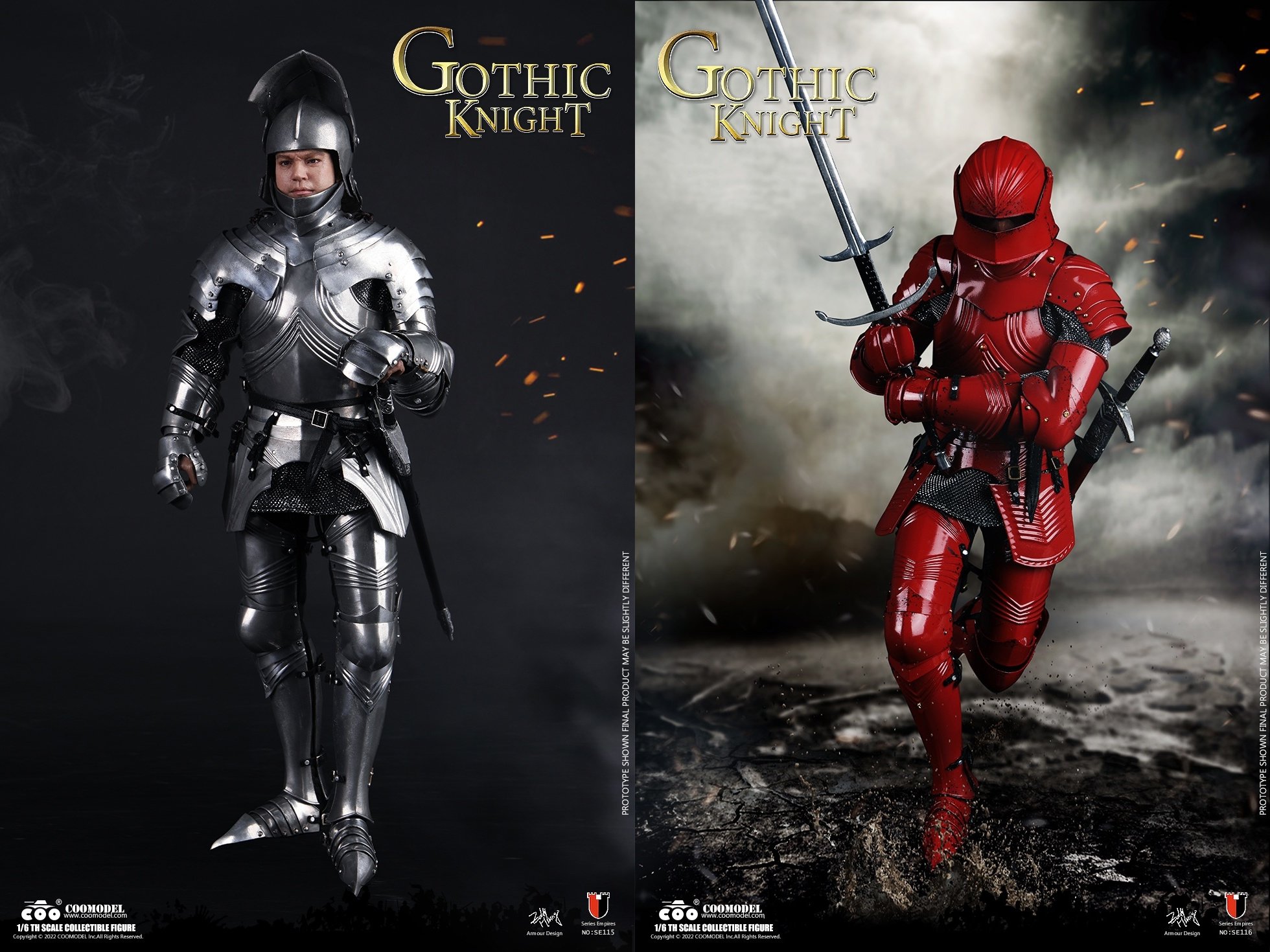 [สั่งจอง] COOMODEL 1/6 : SUPERALLOY-SERIES OF EMPIRES-GOTHIC KNIGHT