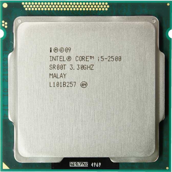 โปรเซสเซอร์ Intel® Core™ i5-2500