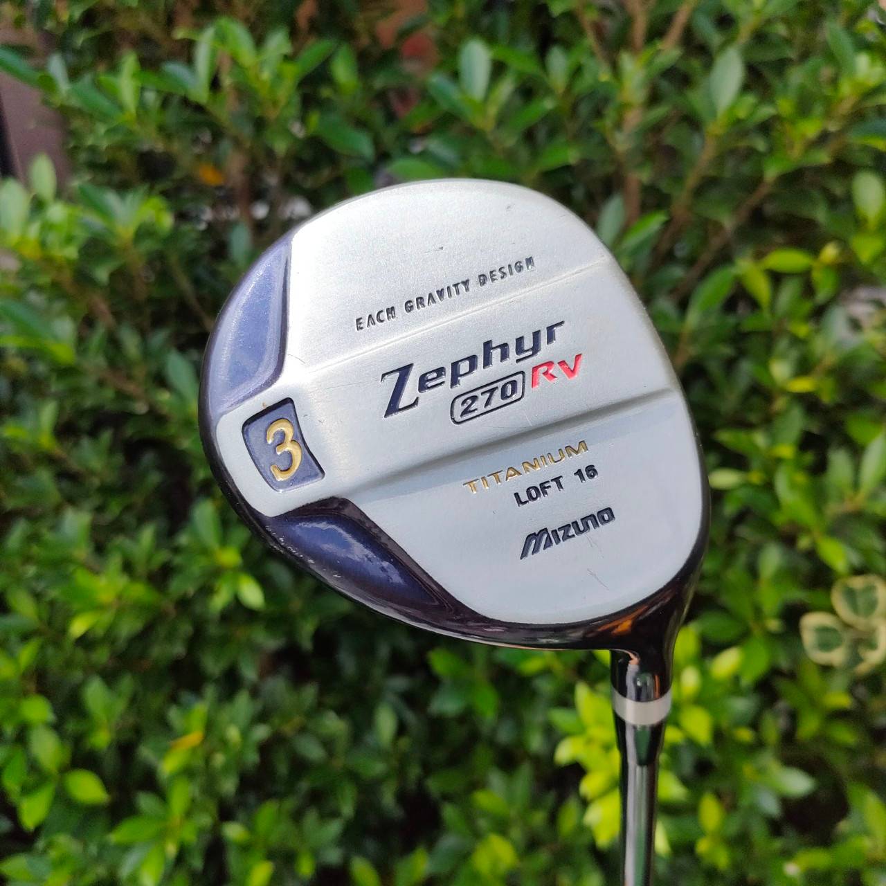 FAIRWAY 3 MIZUNO ZEPHYR 270 RV TITANIUM วัสดุดีมาก ก้าน TCCHNO FLEX R องศา 10 ก้านดีครับ MADE IN JAPAN