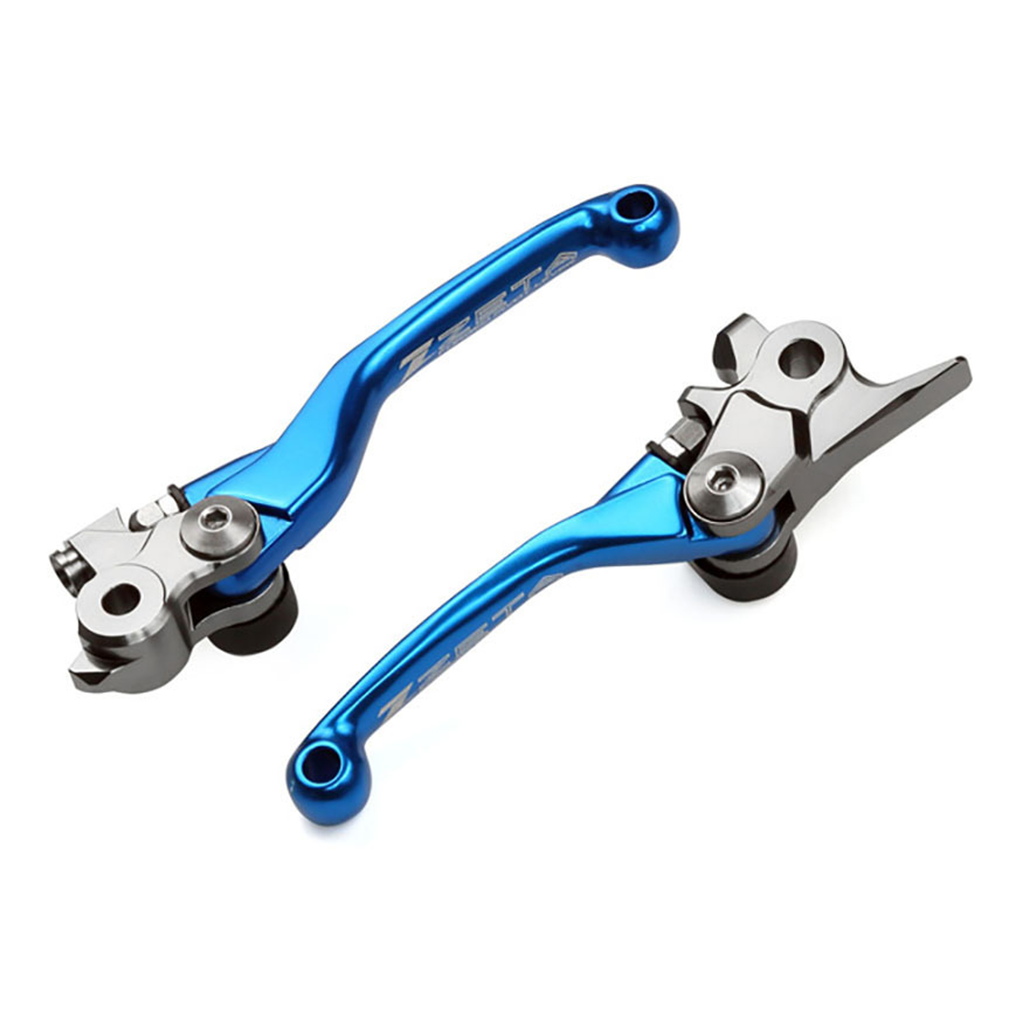 มือเบรค/คลัทต์ Zeta Pivot Lever Set FP Blue Husqvarna TE TX FE FX 150 250 300 350 450 501 '18-22