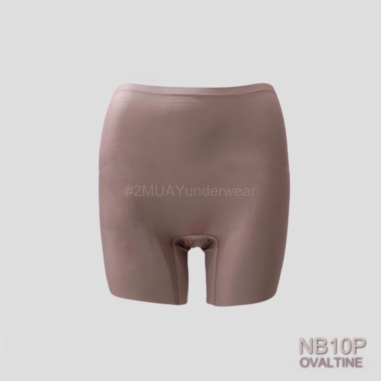 2MUAY SEAMLESS UNDERWEAR กางเกงซับใน ยาว12นิ้ว กางเกงขาสั้นกันโป๊ ไม่ม้วน ไร้รอยต่อ เรียบเนียน เบาสบาย 4 สี M-2XL รุ่น NB10P