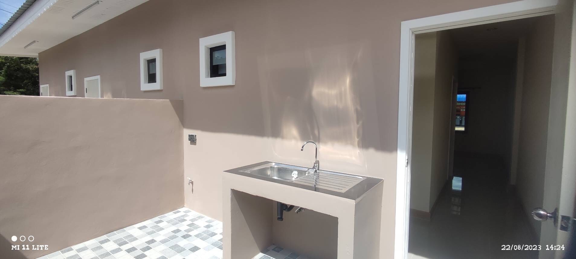 งานก่อสร้างห้องแถว จำนวน5ห้อง อ.บ้านโป่ง จ.ราชบุรี