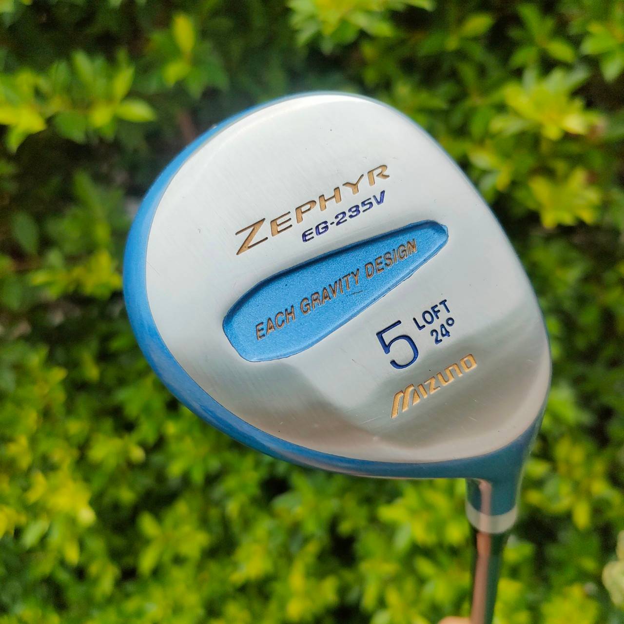 ** ไม้กอล์ฟสำหรับผู้หญิง ** FW5 MIZUNO ZEPHYR EG-235V องศา 24 ก้าน TECHNO FLEX 2560 FLEX L คุณผู้หญิงใช้ดีมากๆ เพราะเป็นไม้ ที่ผลิตที่ประเทศญี่ปุ่น เหมาะกับคนเอเชีย ไม้กอล์ฟมือสอง ของแท้ BY NakaraLuxurious