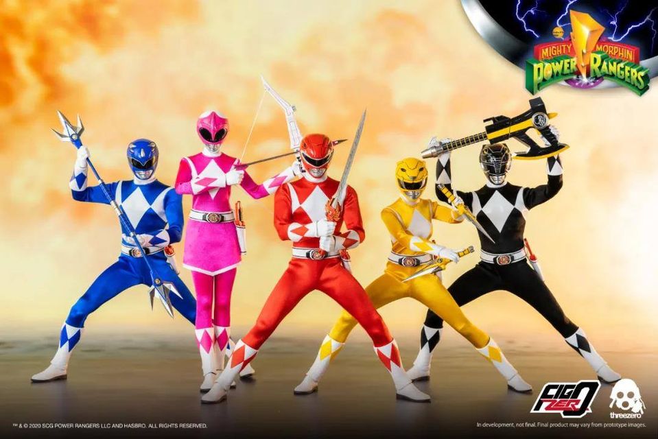 [สั่งจอง] Threezero 1/6 : Power Rangers (Classic)