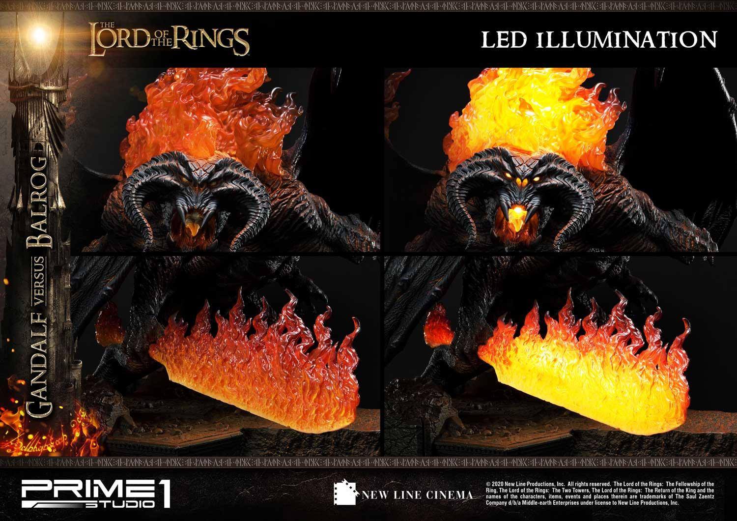 [สั่งจอง]Prime 1 Studio PMLOTR-02: Gandalf vs Balrog