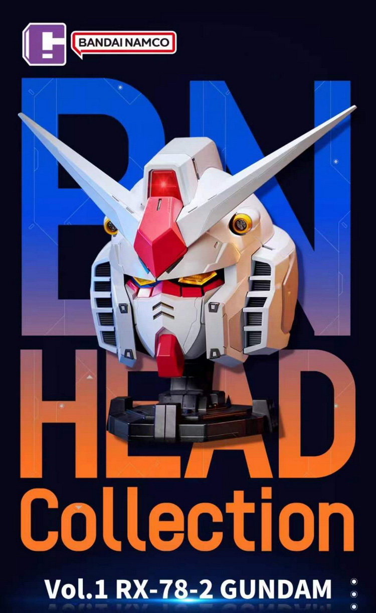 [สั่งจอง]Bandai Namco : BN HEAD VOL.1 RX-78-2 Gundam