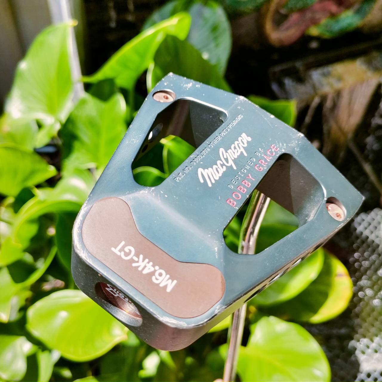 PUTTER MACGRAGOR M6.4K-GT DESIGNED BY BOBBY GRACE ความยาว 35 นิ้ว รุ่นลิมิเต็ด พัตเตอร์ดีมาก ออกแบบได้ดีมาก การกระจายน้ำหนักที่ลงตัว บล๊านซ์มาก ไม้กอล์ฟพรีเมี่ยมมือสอง ของแท้ By NakaraLuxurious