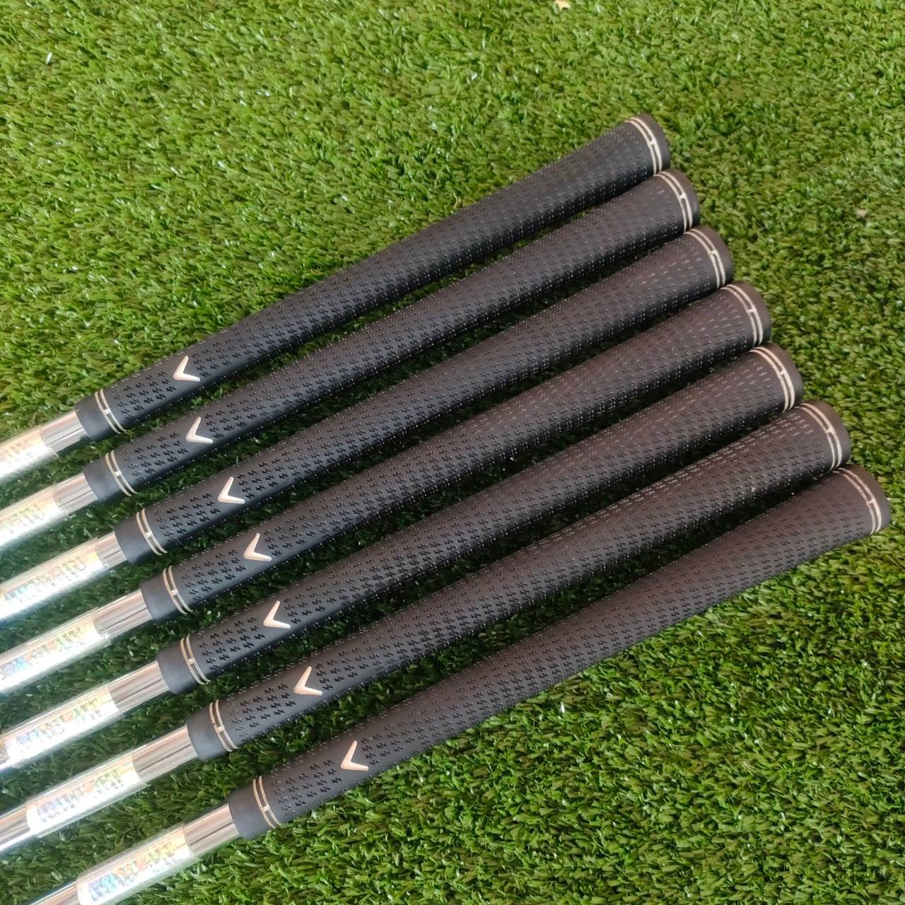 ชุดเหล็ก CALLAWAY X22 TOUR มีเหล็ก 4-9 เเละ PW ก้าน PROJECT X 5.0 ทั้งชุด ตีง่ายมากตามสไตล์ Callaway วัสดุพรีเมี่ยม ก้านก็ดีมาก ลดการสั่น ตีแม่นยำมั่นคง!!ไม้กอล์ฟมือสอง ของแท้ BY NakaraLuxurious