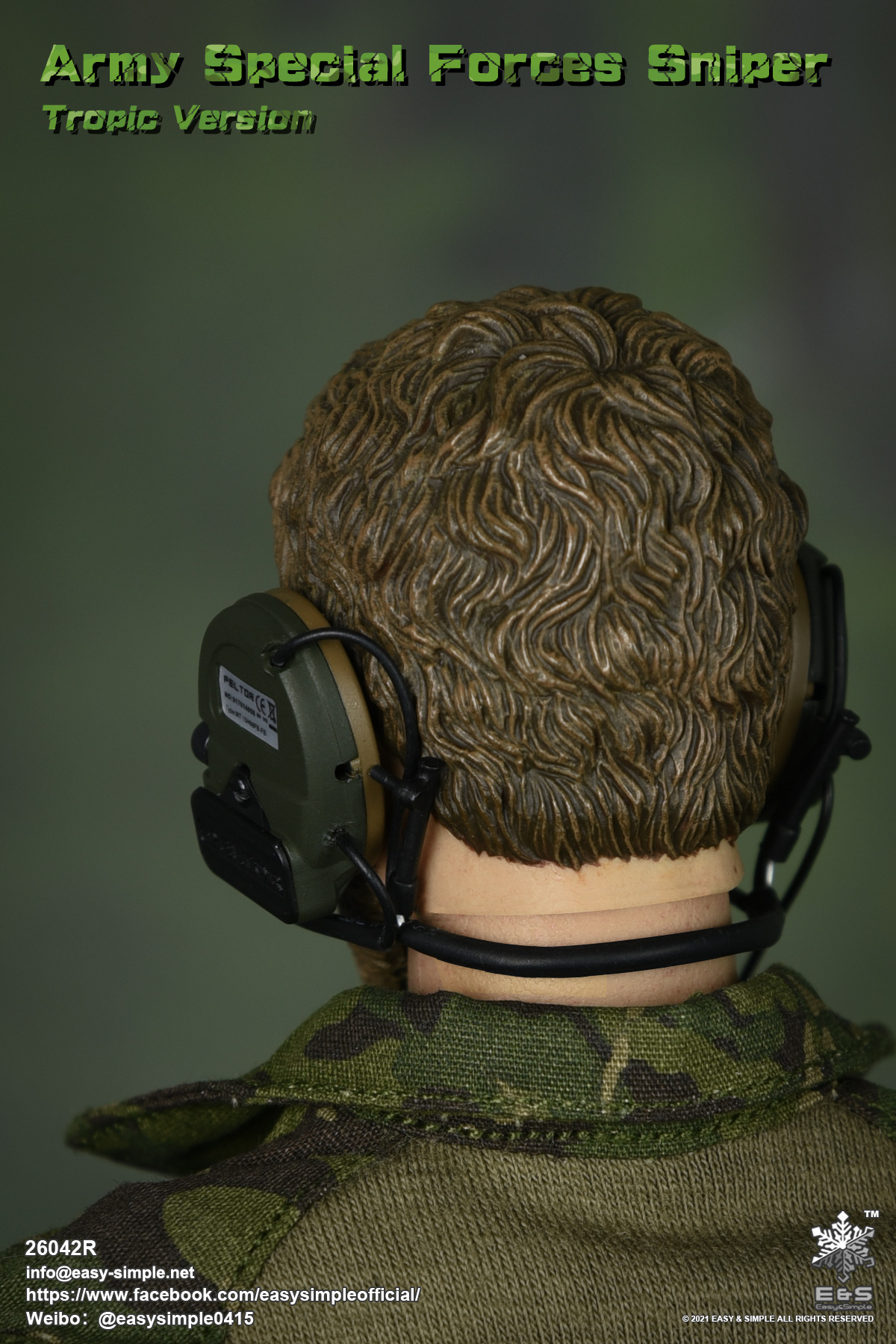 [สั่งจอง] Easy&Simple 26042R 1/6 : Army Special Forces Sniper Tropic Version