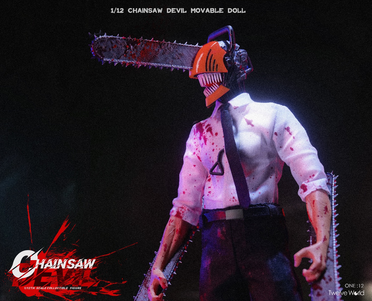 [พร้อมส่ง] TWTOYS TW2258 1/12 : Chainsaw Devil TW2258A - TW2258 มีให้เลือก3แบบ