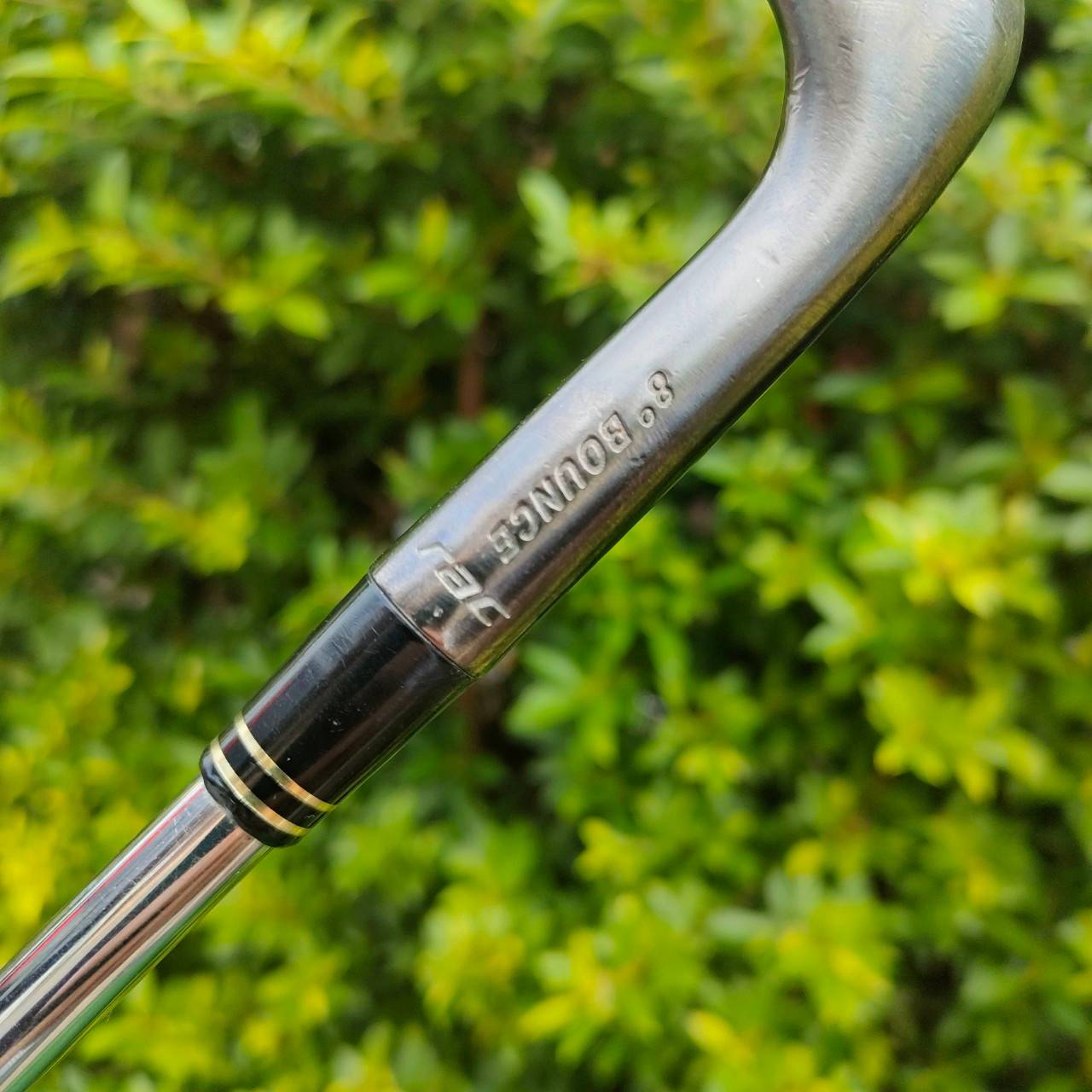WEDGE TAYLORMADE RAC TP องศา 52 เบาท์ 8 รุ่นรมดำ ไข่มุกดำ ก้าน TAYLORMADE TP FLEX WEDGE ใส่กริพ Golf Grip Lamkin อย่างดี!! ไม้กอล์ฟมือสอง ของแท้ BY NakaraLuxurious